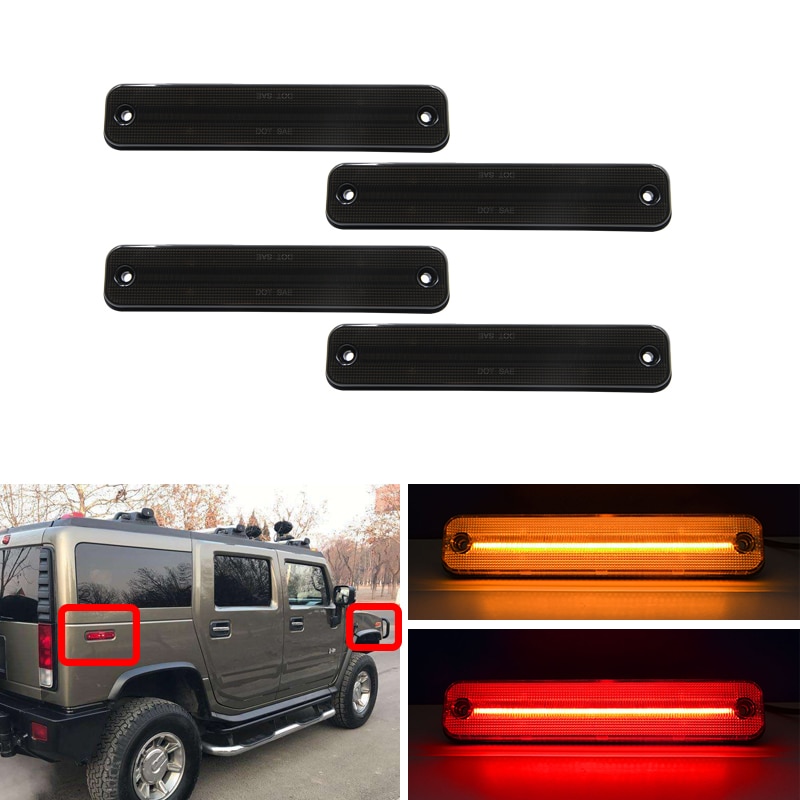 Hummer H2 2003-2009  4x  Led F & R ڹ  ̵ Ŀ Ʈ OEM 25952319 ڵ ȸ ȣ  ü/Hummer H2 2003-2009  4x  Led F & R ڹ  ̵ Ŀ 